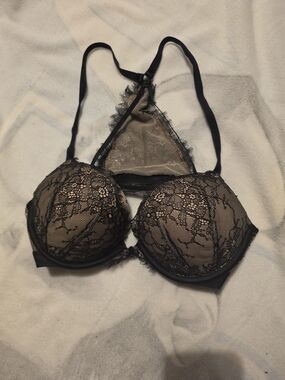 Sexy Victoria's Secret Bombshell Black Lace Bralette